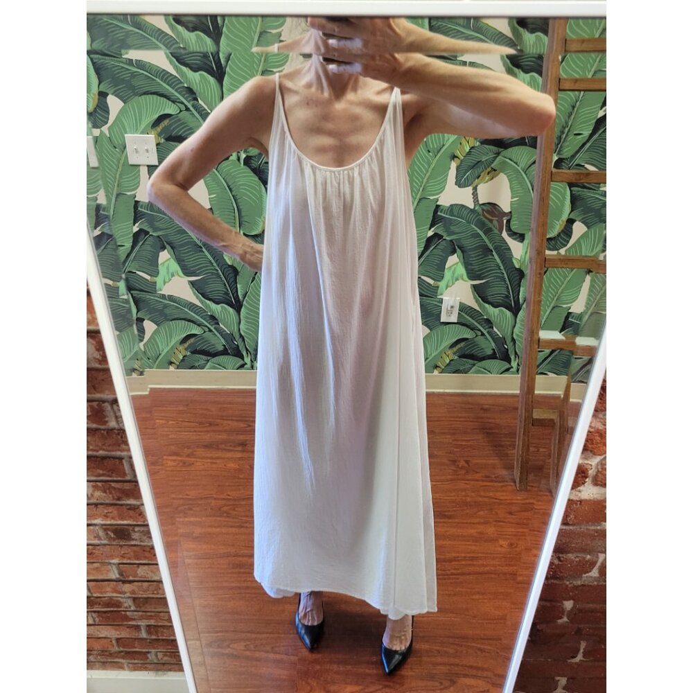 9 Seed TULUM Maxi Dress in White — ONE SIZE